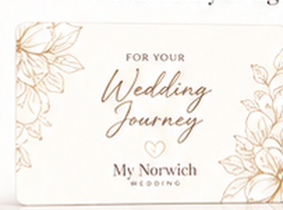 My Norwich Wedding gift card design 2